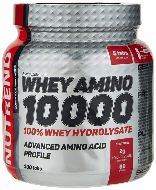 Nutrend Whey Amino 10 000 - 300 tablets | High-Quality Amino Acids and BCAAs | MySupplementShop.co.uk