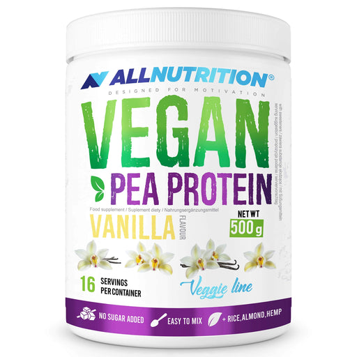 Allnutrition Vegan Pea Protein, Vanilla - 500g - Protein at MySupplementShop by Allnutrition
