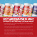 Allnutrition Frulove In Jelly, Raspberry & Apple - 1000g | High-Quality Health Foods | MySupplementShop.co.uk