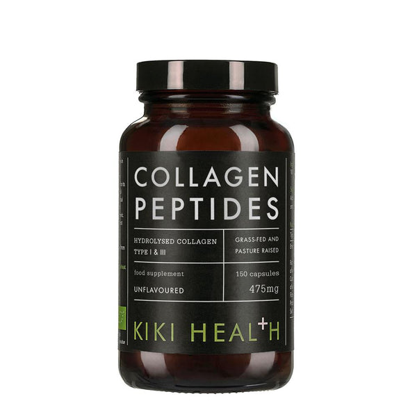 KIKI Health Collagen Bovine Peptides - 150 Vegicaps | High-Quality Hair and Nails | MySupplementShop.co.uk