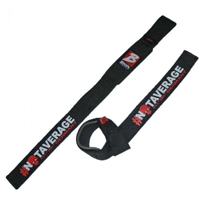 Brachial Lifting Straps Strong - Black/Red