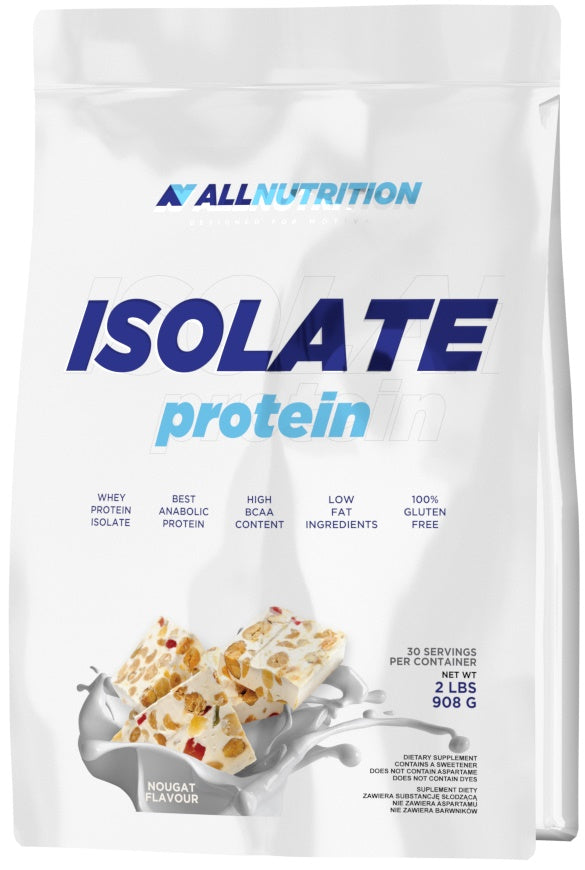 Allnutrition Isolate Protein, Blueberry - 908 grams | High-Quality Protein | MySupplementShop.co.uk