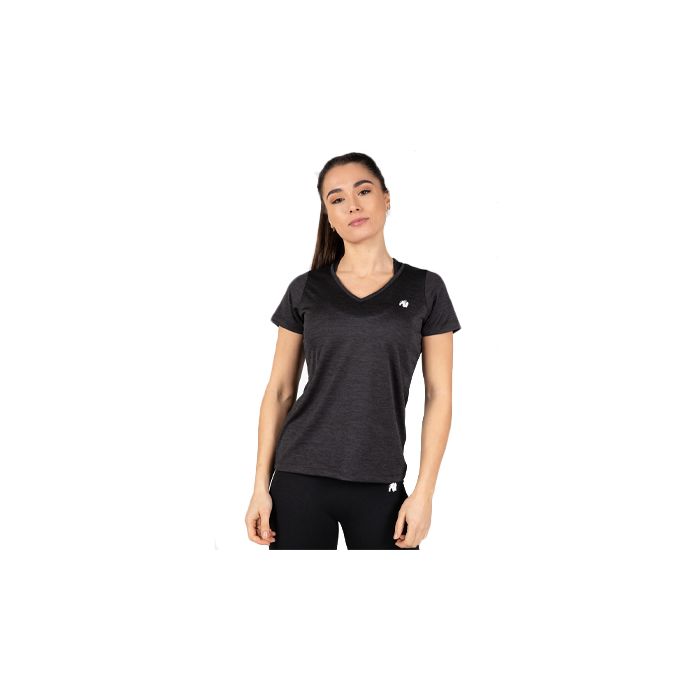 Gorilla Wear Elmira V-Neck T-Shirt Black