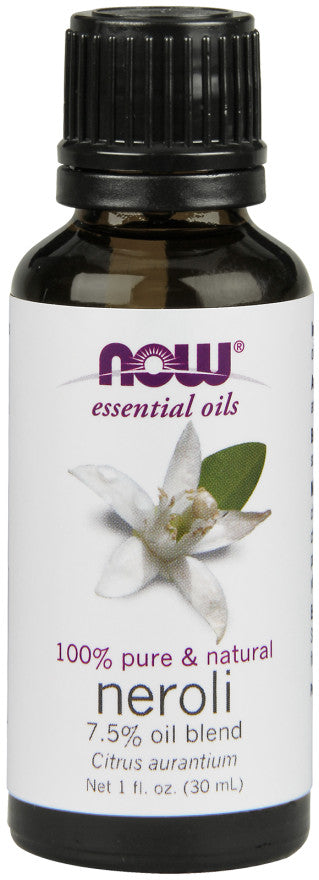 NOW Foods Essential Oil, Neroli Oil - 30 ml. | High-Quality Essential Oil Blends | MySupplementShop.co.uk