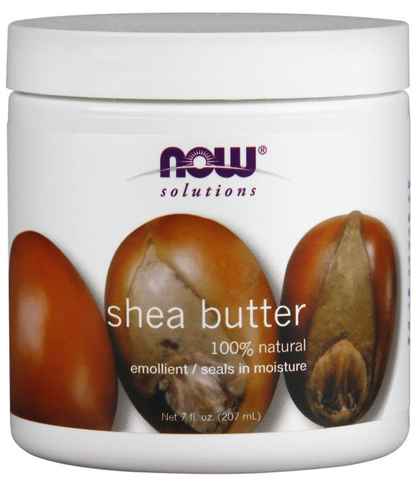 NOW Foods Shea Butter - 100% Natural - 207 ml. | High-Quality Health and Wellbeing | MySupplementShop.co.uk