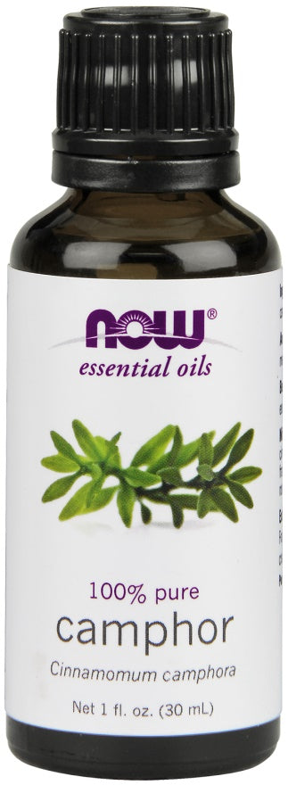 NOW Foods Essential Oil, Camphor Oil - 30 ml. | High-Quality Health and Wellbeing | MySupplementShop.co.uk