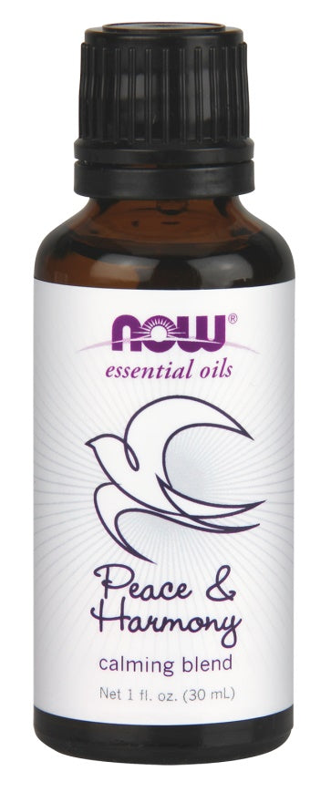 NOW Foods Essential Oil, Peace & Harmony Oil Blend - 30 ml. | High-Quality Health and Wellbeing | MySupplementShop.co.uk