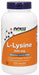 NOW Foods L-Lysine, 500mg - 250 vcaps | High-Quality Amino Acids and BCAAs | MySupplementShop.co.uk