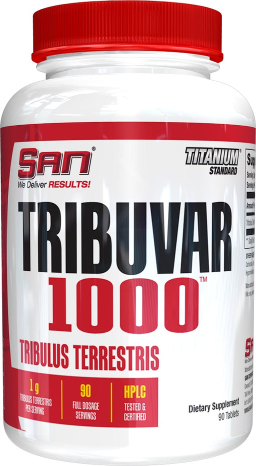 SAN Tribuvar 1000 - 90 tablets | High-Quality Natural Testosterone Support | MySupplementShop.co.uk