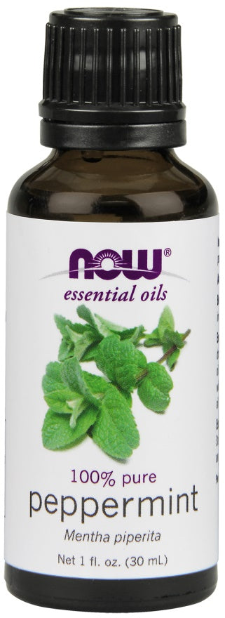 NOW Foods Essential Oil, Peppermint Oil - 30 ml. | High-Quality Essential Oil Blends | MySupplementShop.co.uk