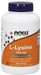NOW Foods L-Lysine, 1000mg - 250 tabs | High-Quality Sports Supplements | MySupplementShop.co.uk