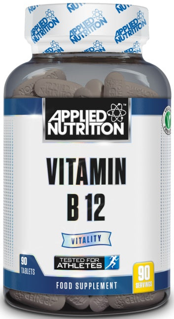 Applied Nutrition Vitamin B12 - 90 tabs | High-Quality Vitamin B12 | MySupplementShop.co.uk