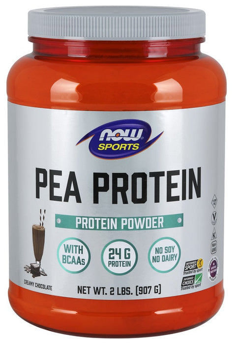 NOW Foods Pea Protein, Vanilla Toffee - 907g - Protein at MySupplementShop by NOW Foods