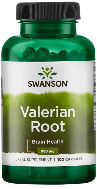 Swanson Valerian Root, 475mg - 100 caps - Health and Wellbeing at MySupplementShop by Swanson