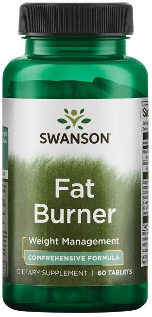 Swanson Fat Burner - 60 tabs | High-Quality Slimming and Weight Management | MySupplementShop.co.uk