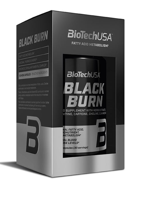 BioTechUSA Black Burn - 90 mega caps - Default Title - Slimming and Weight Management at MySupplementShop by BioTechUSA