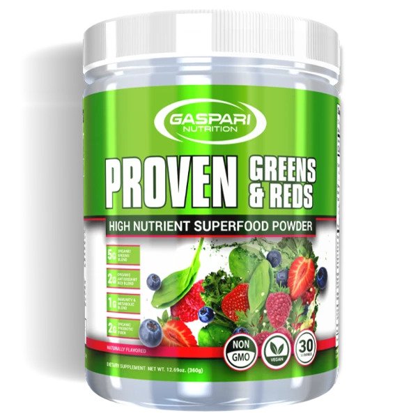 Gaspari Nutrition Proven Greens & Reds, Natural - 360 grams - Default Title - Vitamins & Minerals at MySupplementShop by Gaspari Nutrition