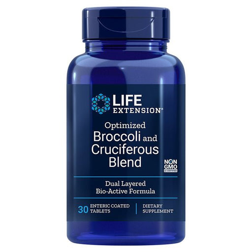 Life Extension Optimized Broccoli and Cruciferous Blend - 30 enteric coated tabs | High-Quality Health and Wellbeing | MySupplementShop.co.uk