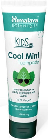 Himalaya Kids Toothpaste, Cool Mint - 80g | High-Quality Toothpastes | MySupplementShop.co.uk