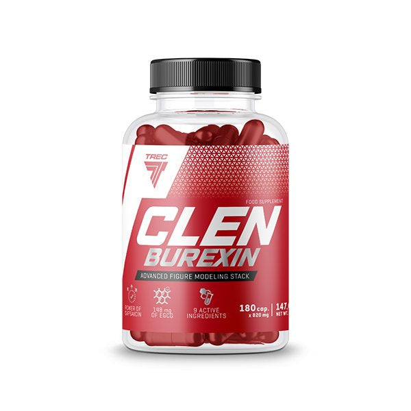 Trec Nutrition ClenBurexin - 180 Capsules - Slimming and Weight Management at MySupplementShop by Trec Nutrition