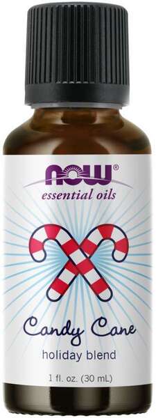 NOW Foods Essential Oil, Candy Cane Oil - 30 ml. | High-Quality Essential Oil Blends | MySupplementShop.co.uk