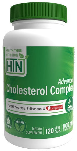 Health Thru Nutrition Advanced Cholesterol Complex, 800 mg - 120 vcaps | High-Quality Sports Supplements | MySupplementShop.co.uk