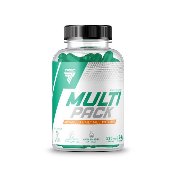 Trec Nutrition Multi Pack - 120 caps | High-Quality Vitamins & Minerals | MySupplementShop.co.uk