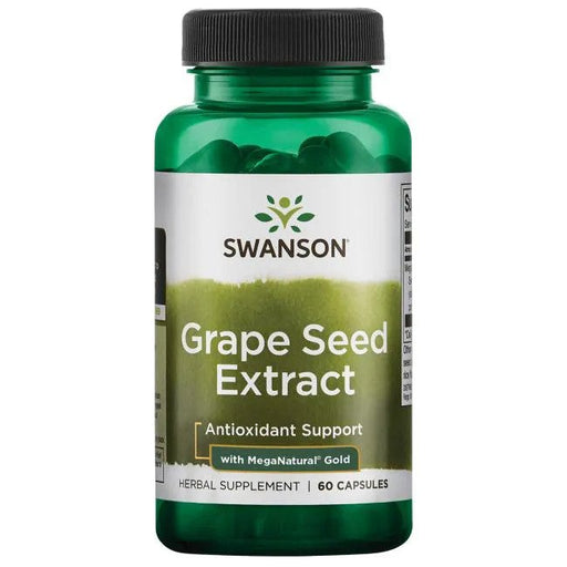 Swanson Grape Seed Extract with MegaNatural Gold - 60 caps | High-Quality Sports Supplements | MySupplementShop.co.uk