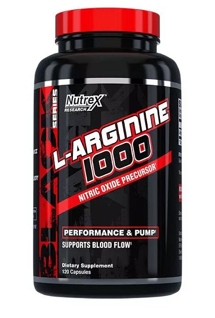 Nutrex L-Arginine 1000 - 120 caps | High-Quality Amino Acids and BCAAs | MySupplementShop.co.uk