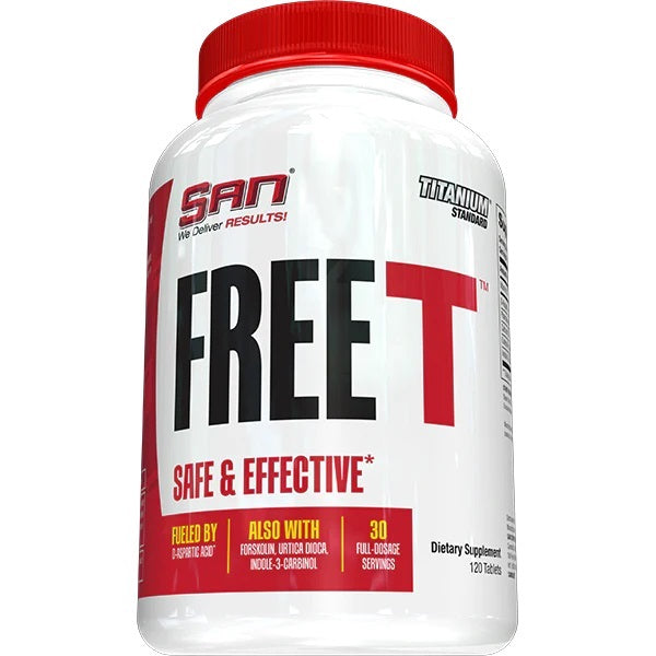 SAN Free-T - 120 tablets - Default Title - Natural Testosterone Support at MySupplementShop by SAN