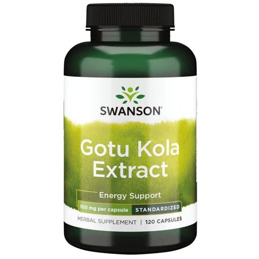 Swanson Gotu Kola Extract, 100mg - 120 caps | High-Quality Health and Wellbeing | MySupplementShop.co.uk