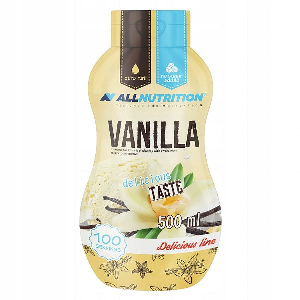 Allnutrition Sweet Sauce, Vanilla - 500 ml. - Health Foods at MySupplementShop by Allnutrition