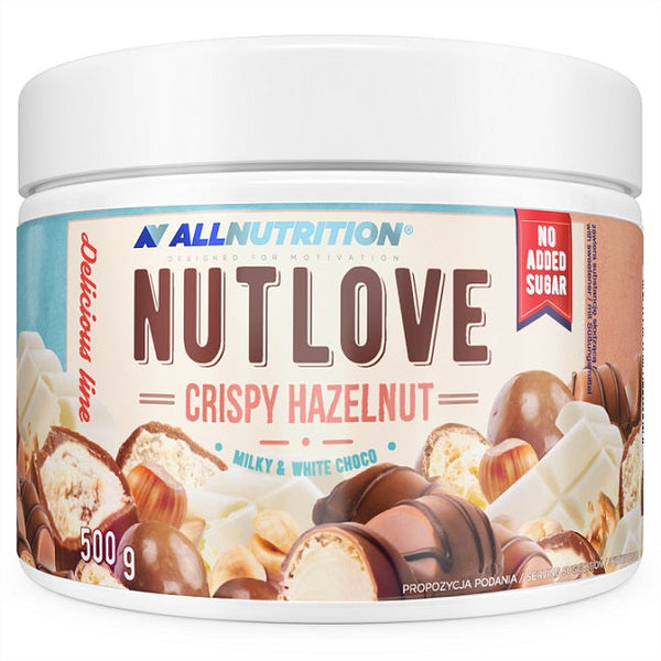 Allnutrition Nutlove, Crispy Hazelnut - 500g | High-Quality Sandwich Spreads | MySupplementShop.co.uk