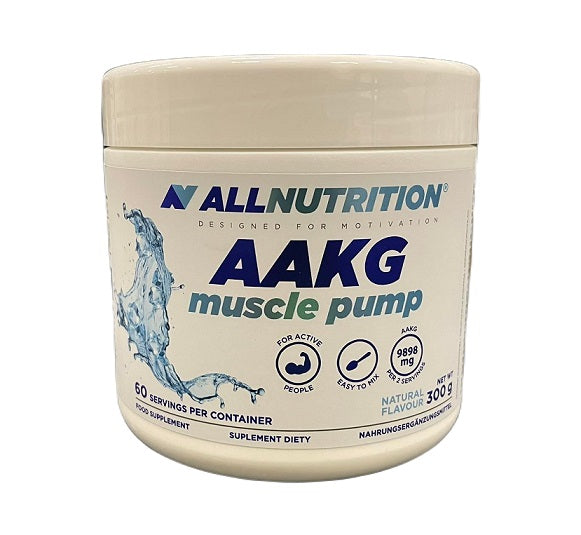 Allnutrition AAKG Muscle Pump, Natural - 300 grams - Nitric Oxide Boosters at MySupplementShop by Allnutrition