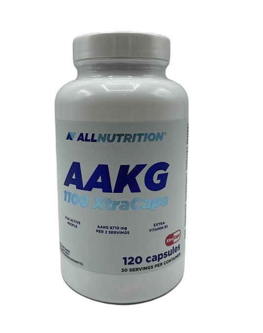 Allnutrition AAKG 1100 XtraCaps - 120 caps | High-Quality Amino Acids and BCAAs | MySupplementShop.co.uk