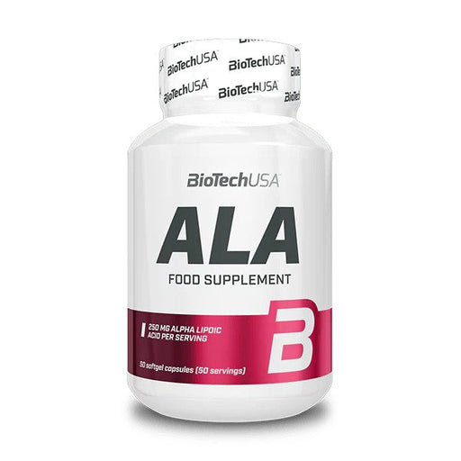 ALA Alpha Lipoic Acid, 250mg - 50 caps  by BioTechUSA at MYSUPPLEMENTSHOP.co.uk