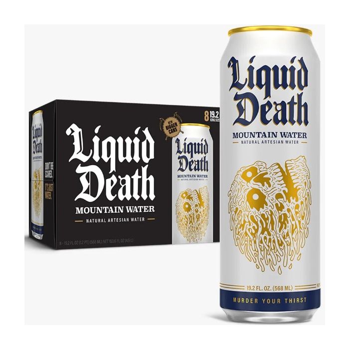 Liquid Death Still Mountain Water - 12 x 500ml