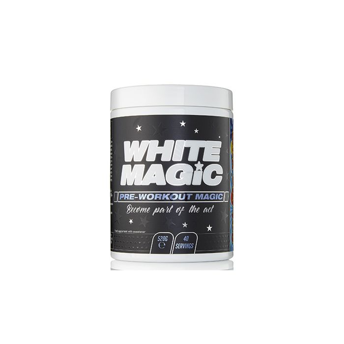 Medi-Evil White Magic 520g - Blue Raspberry - Pre-Workout Powder at MySupplementShop by Medi-Evil Nutrition